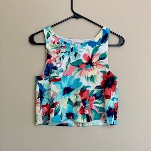 Floral crop top